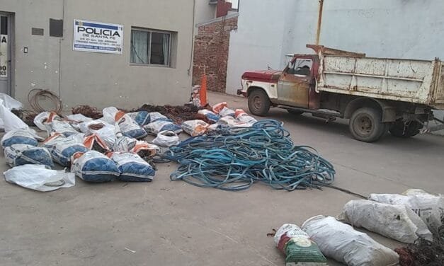 Policiales: Otros cuatro detenidos por robo de cables