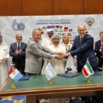 Perotti y Schiaretti firmaron en Kuwait el crédito para iniciar la construcción del acueducto biprovincial Santa Fe – Córdoba