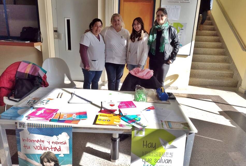 En el Centro Universitario Gálvez, hoy campaña de concientización sobre donación de organos