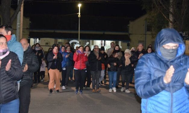 Vecinos autoconvocados llevaron el reclamo de seguridad a la Comisaría local