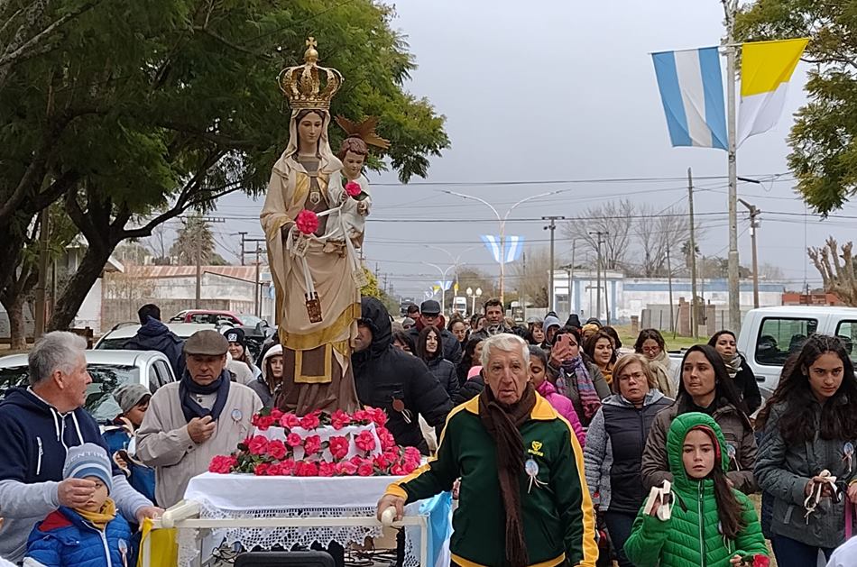 Región: se realizaron los festejos patronales en Pueblo Irigoyen