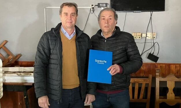 En Irigoyen, el Ministro Capitani firmó convenios con la Comuna y otras dos instituciones