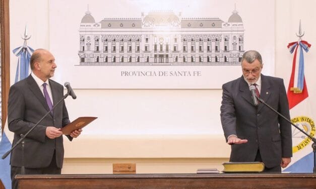 Rubén Rimoldi asumió como nuevo ministro de Seguridad