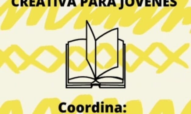 «TALLER DE ESCRITURA CREATIVA PARA JÓVENES», nueva propuesta de la Biblioteca