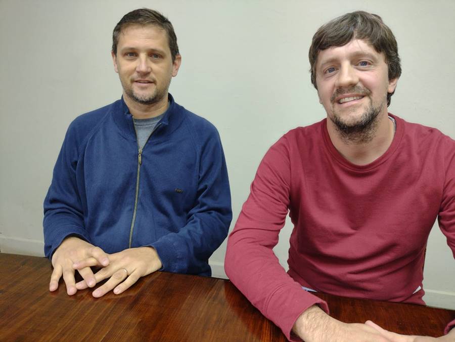 Los concejales del Frente Progresista Mariano Busso (UCR) y Emanuel Boero (PS).