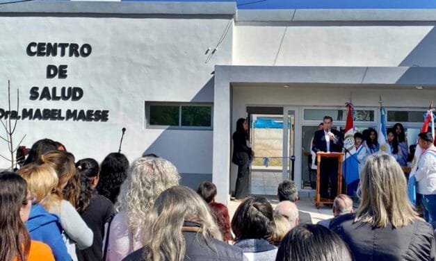 LA PROVINCIA INAUGURÓ UN CENTRO DE SALUD EN DESVÍO ARIJÓN