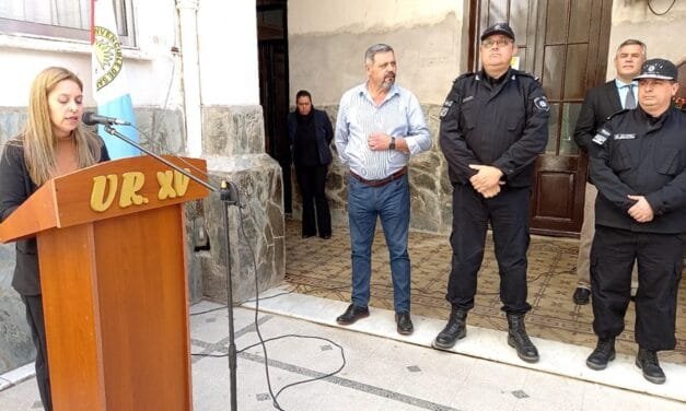 Pusieron en funciones al nuevo subjefe de la Unidad Regional XV Germán Vega