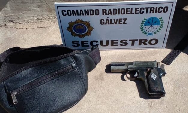 Policiales: detienen a un joven con una pistola cal. 22 en la terminal de ómnibus