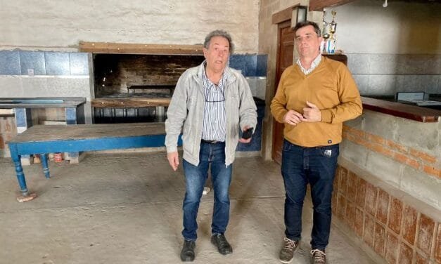 Irigoyen: el presidente comunal y el ministro Capitani recorrieron obras