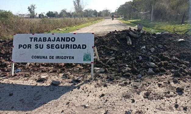 Irigoyen: realizaron obras en el SAMCo y mejoras de alcantarillados