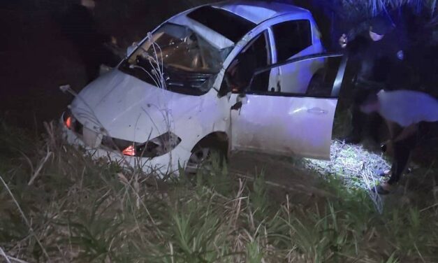 Policiales: despiste de un automóvil en Circunvalación y Ruta 80