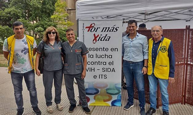 Realizan acciones de prevención en el Día Mundial del Sida