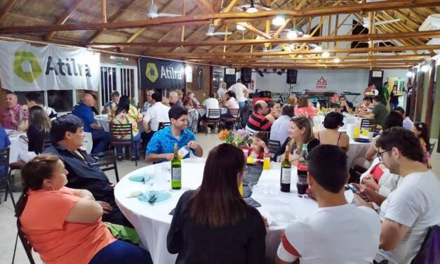 El gremio ATILRA despidió el 2022 con una cena de camaradería