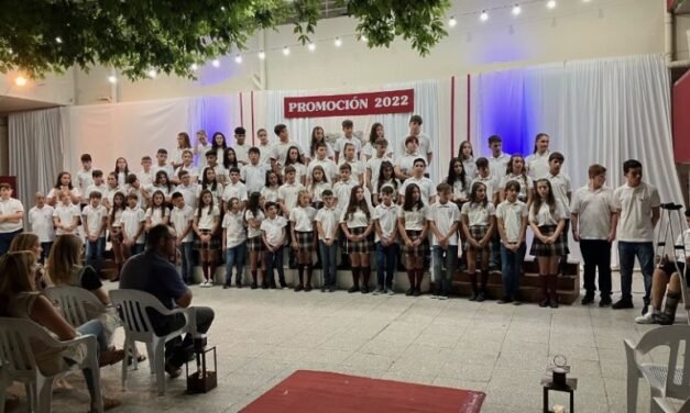 Promociones 2022: Egresaron los alumnos de 7° grado del Colegio del Calvario
