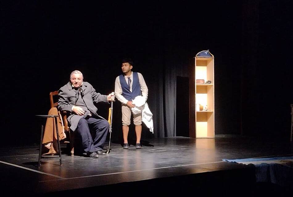 Este miércoles, el teatro a la gorra propuso una obra histórica: «Don José, los últimos días del Libertador»