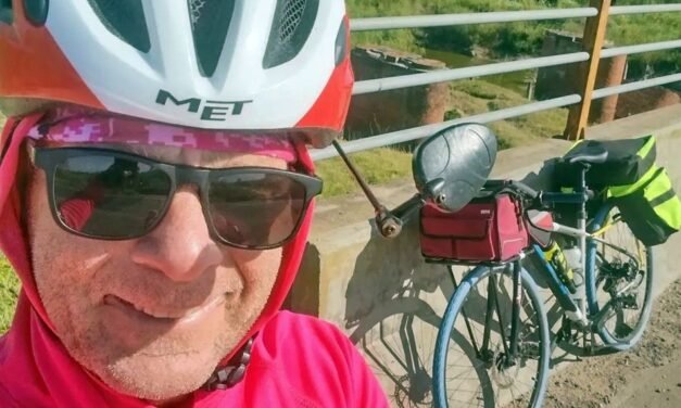 De Gálvez a Chile en bicicleta: Juan Galdón y su nueva aventura