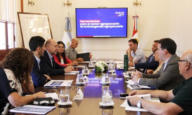 Emergencia agropecuaria: Perotti se reunió con representantes de entidades agropecuarias de la provincia