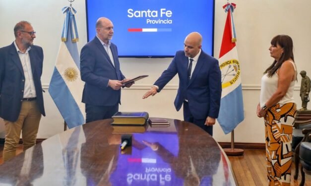 Claudio Brilloni asumió como nuevo ministro de Seguridad de la provincia