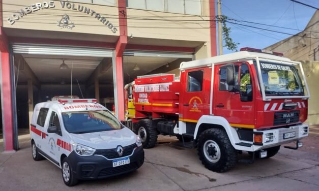 Bomberos cuenta con una nueva unidad forestal y otra para Logística