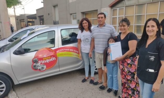 Entregaron los premios del 9° Bingo Pinquén «Jugá con el Corazón»