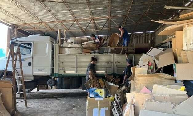 Otra carga de «Cartón Lleno» que supera las 10 toneladas