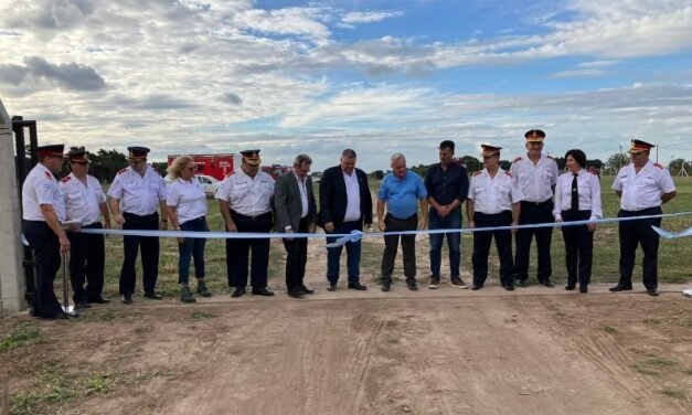 Inauguraron el Centro de Capacitación y Entrenamiento de la Federación Santafesina de Asociaciones de Bomberos Voluntarios