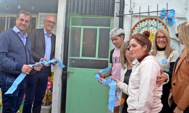 Inauguraron una extensión aúlica de la EEMPA Nro. 1340 en la Fundación Integrar