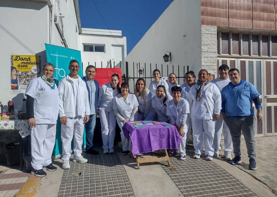 Estudiantes de Enfermería realizaron actividad de promoción de la salud en Bdo. de Irigoyen