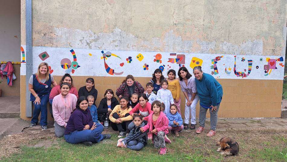 En Loma Alta, nivel inicial y primario festejaron juntos el Día de los Jardines