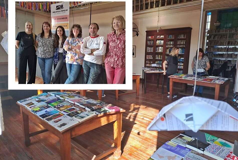 La Biblioteca «Dr. Andrés Egaña» expone los nuevos libros que adquirió en la Feria en Buenos Aires