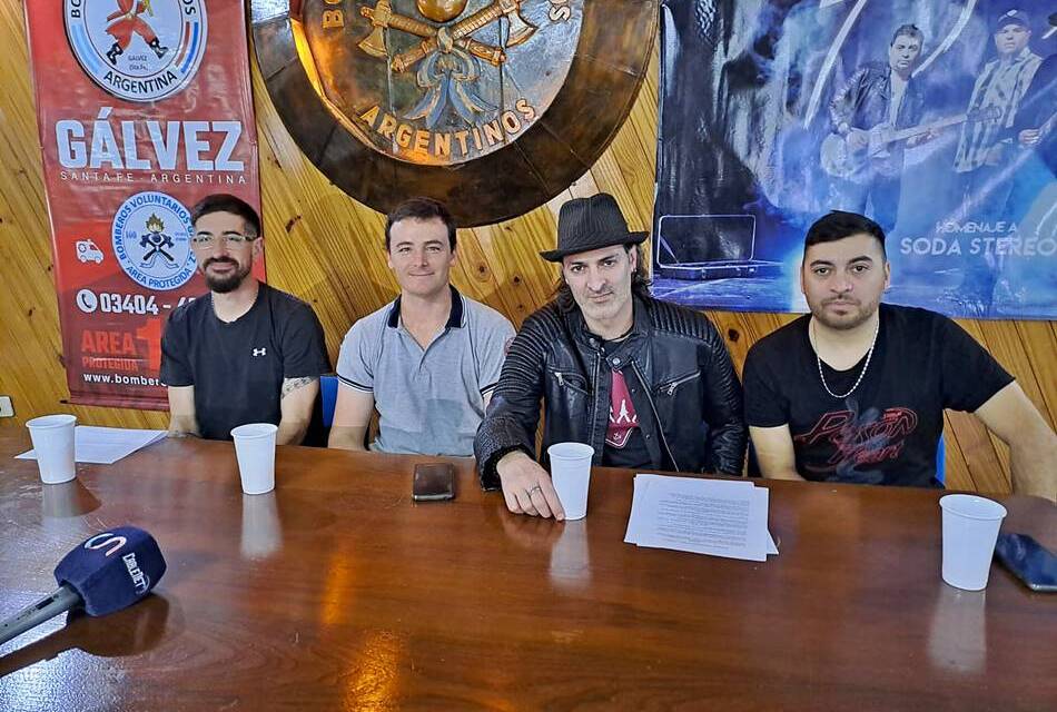 La banda local SONOMAN estrenará su show «EXPERIENCIA STÉREO» a beneficio de Bomberos Voluntarios
