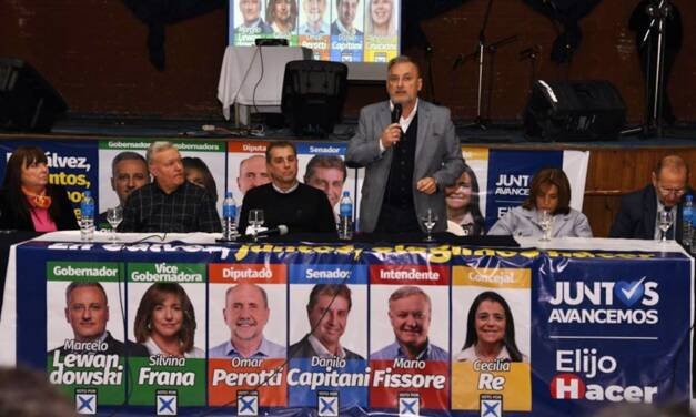 «Elijo hacer» presentó su fórmula a la gobernación Lewandowski-Frana y las listas del Departamento