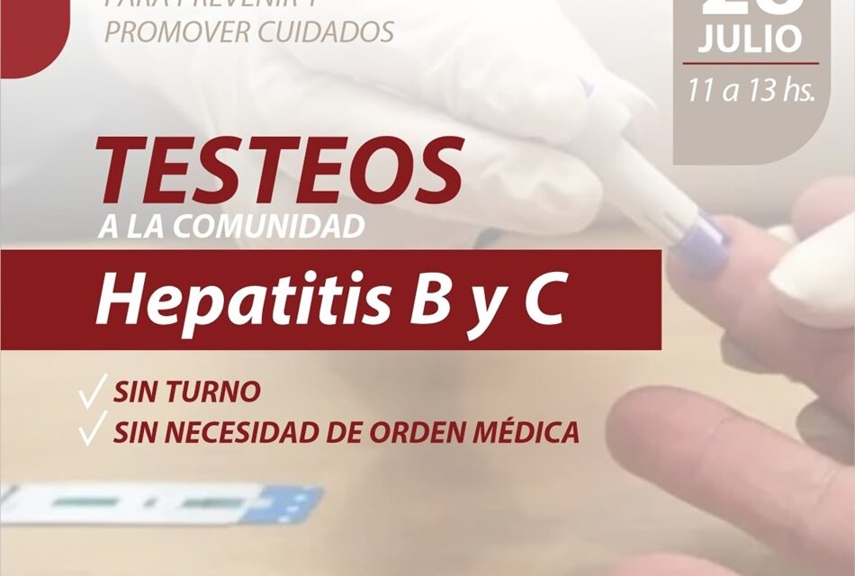 Hepatitis B y C: Jornada de Concientización en el Hospital para prevenir y promover cuidados