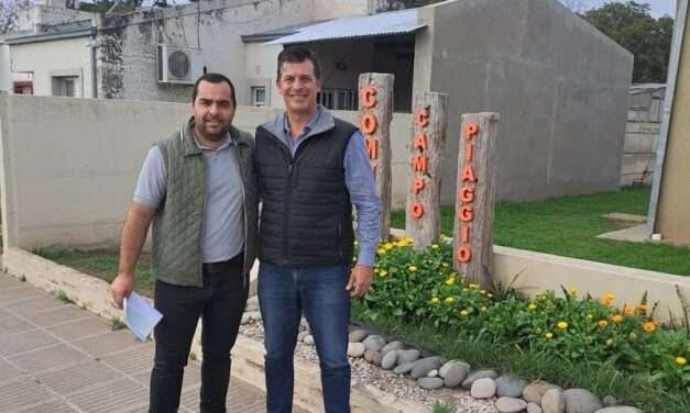 Campo Piaggio recibió la visita del Senador Diana