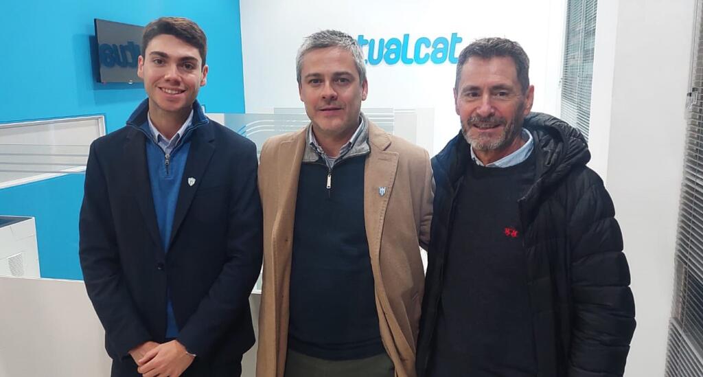 Manasseri, Bainotti y Tagliatti, de MUTUAL CAT, en Gálvez: “Estamos convencidos del modelo que impulsamos”