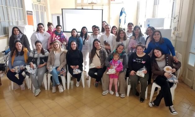 Se desarrolló charla sobre LACTANCIA HUMANA en el Hospital, junto al Centro Universitario Gálvez