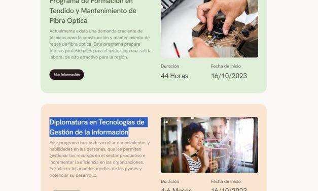 Ya se abrió la inscripción para los primeros cursos de la extensión áulica de la UTN en Gálvez