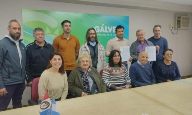 El Municipio firmó un Convenio de Colaboración con el Área de Cultura de Cañada Rosquín
