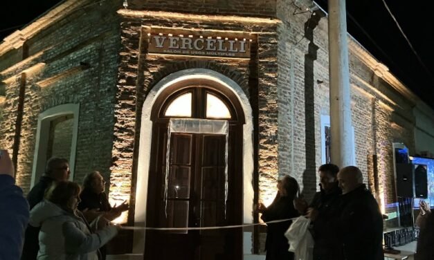 Irigoyen: inauguraron el Salón de Usos Múltiples «Vercelli»