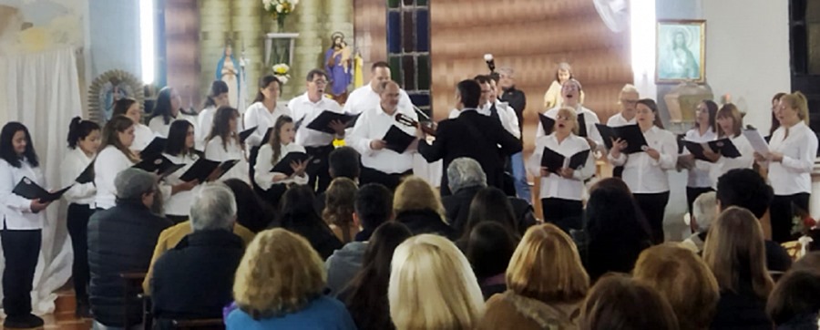 Bernardo de Irigoyen presentó en sociedad a su primer coro comunal