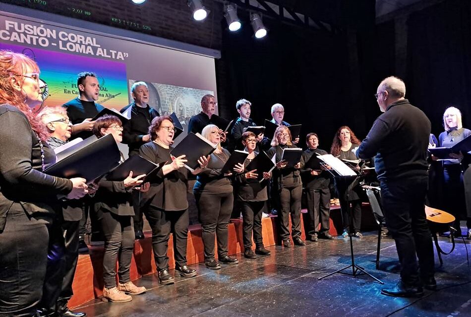 La agrupación En Canto – Loma Alta organizó su primer encuentro nacional de coros