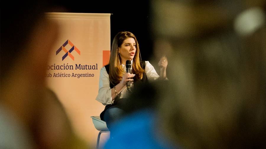 La Mutual del CAA presentó a María Florencia Freijo