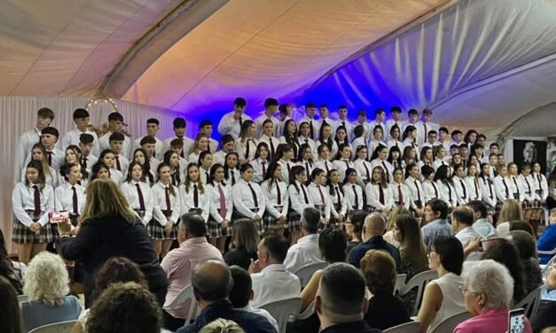 Promociones 2023: egresaron los alumnos de 5to. año del Colegio del Calvario