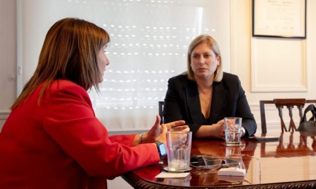 La Vicegobernadora Gisela Scaglia se reunió con la Ministra de Seguridad, Patricia Bullrich