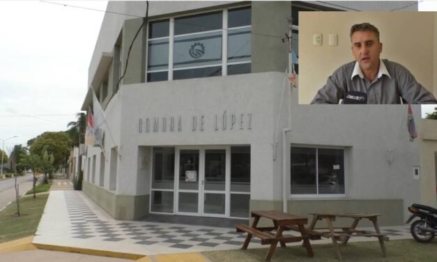 Kloster inició una nueva gestión en López con distintas obras y proyectos