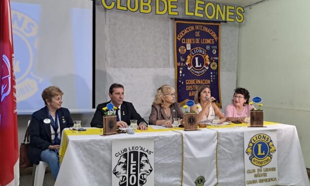 Reunión de clubes de leones en Gálvez: «El leonismo se nutre de personas que tengan vocación de servicio»