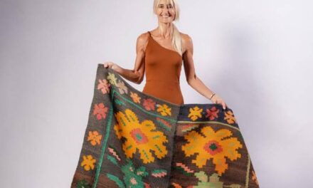 Carolina Pavetto, ahora expondrá sus alfombras de diseño en Nueva York