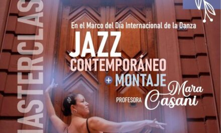 «COPPELIA» ESTUDIO DE DANZA TE INVITA A UNA MASTER CLASS DE JAZZ-CONTEMPORÁNEO + MONTAJE