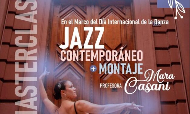 «COPPELIA» ESTUDIO DE DANZA TE INVITA A UNA MASTER CLASS DE JAZZ-CONTEMPORÁNEO + MONTAJE