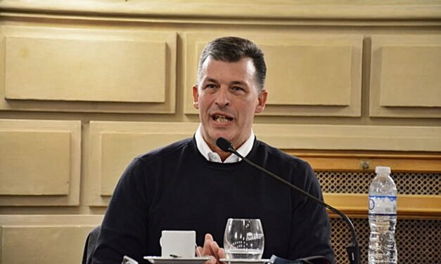 El senador Diana presentó el proyecto de pavimentación para unir Bernardo de Irigoyen, Casalegno y Díaz